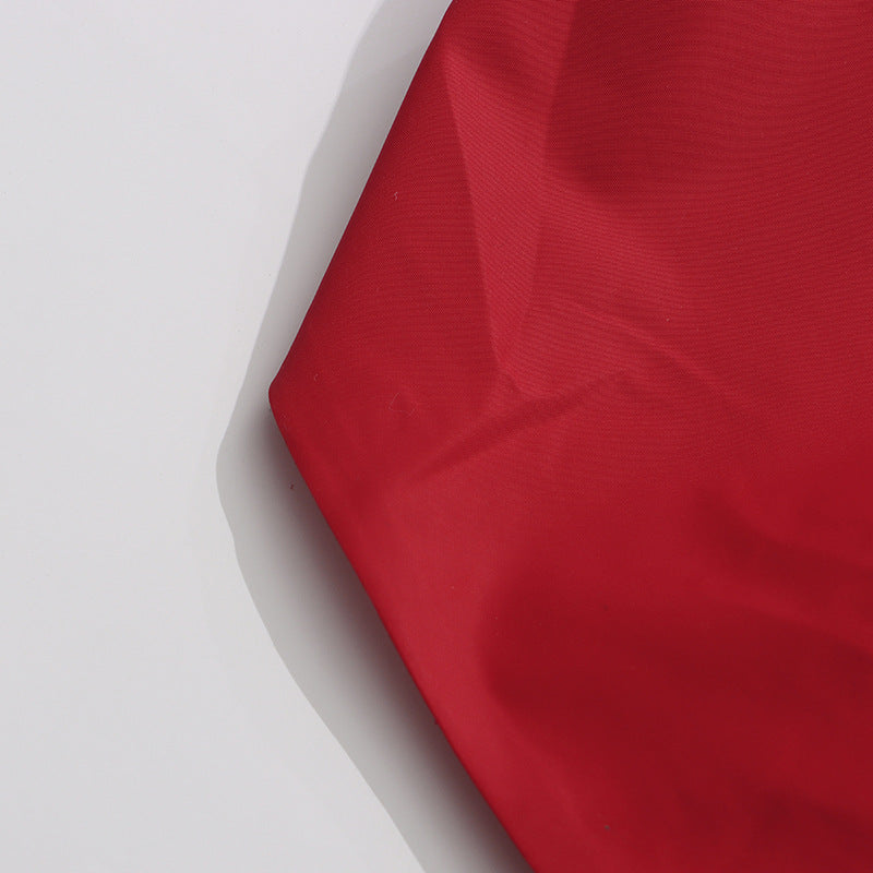 Deep Vest Summer Non Specification Ruffled Tube Top Cinched Waist Evening Top - Modestly Vogue 