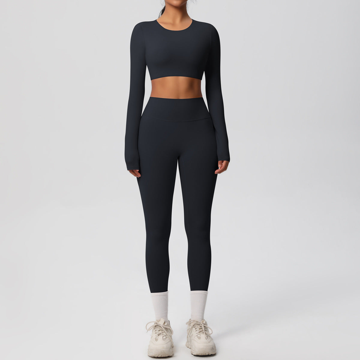 Blue Studio Sculpt Women’s Exercise Set – Soft & Breathable - Modestly Vogue 