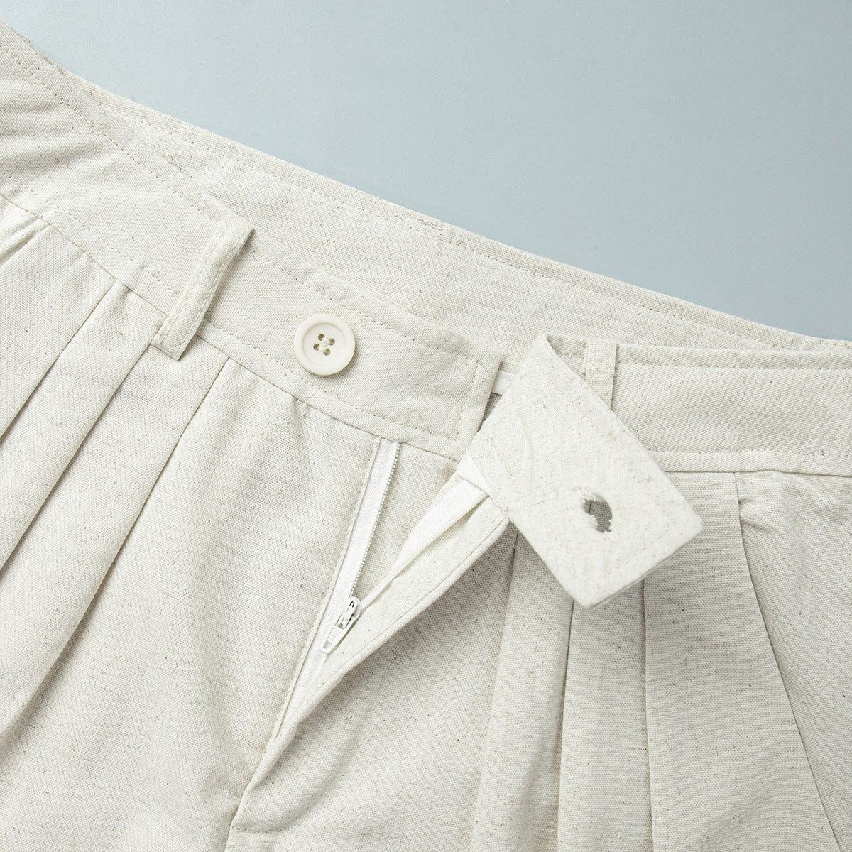 Linen Vest Pants Summer Sleeveless Vest Wide Leg Pants Casual Two Piece Sets - Modestly Vogue 