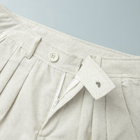 Linen Vest Pants Summer Sleeveless Vest Wide Leg Pants Casual Two Piece Sets - Modestly Vogue 