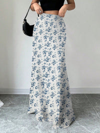 Women’s Satin Maxi Skirt – Elegant Summer Silk Style - Modestly Vogue 