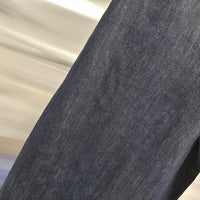 Black Denim Barrel Jeans Pants Trousers - Modestly Vogue 