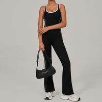 Yoga Clothes Dance Sports Jumpsuit Hip Lifting Pleated Slightly Pull Yoga Jumpsuit