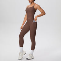 Studio Sculpt Nude Feel Running & Yoga Set - Modestly Vogue 
