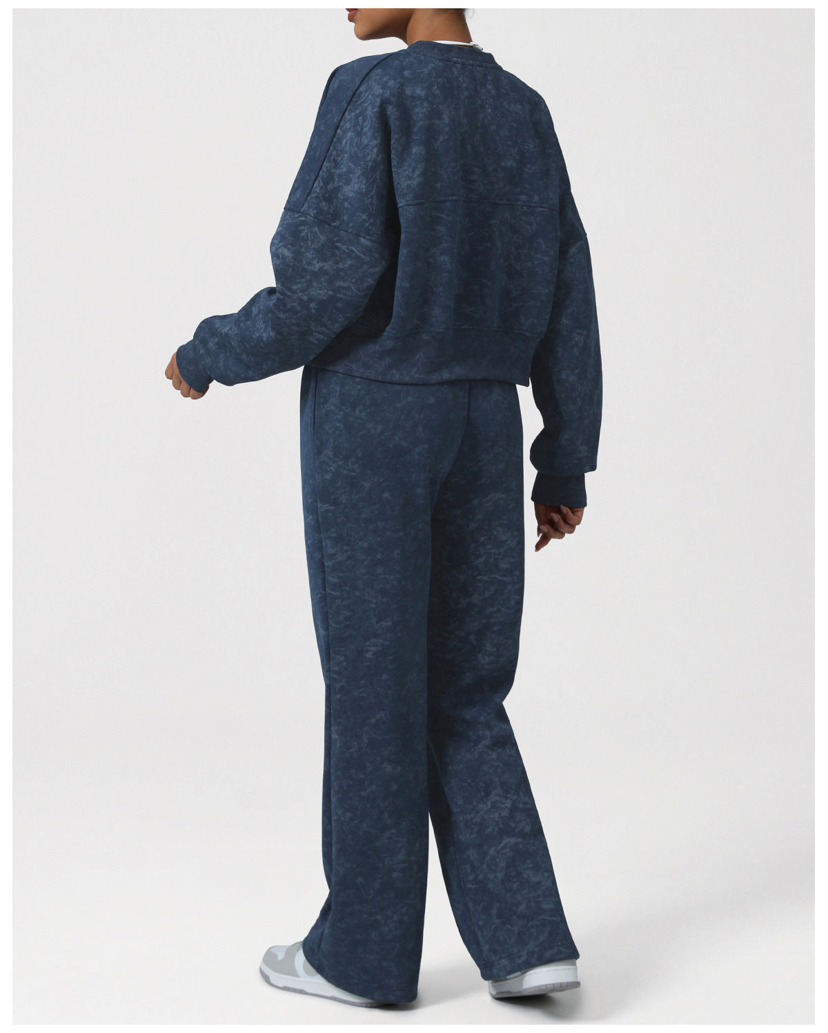 Asymmetric Yoga Set – Casual Sports Autumn Winter Two-Piece Set