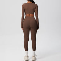 Blue Studio Sculpt Women’s Exercise Set – Soft & Breathable - Modestly Vogue 