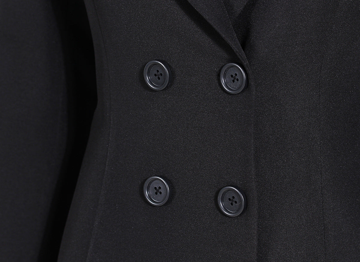 Black Skirt Set Two Piece Set Spring Elegant Long Set Mesh Pleated Skirt Set For Women - Modestly Vogue 