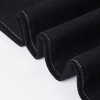 Retro Street Straight Low Waist Casual Jeans Women Arrival Basic Dark Blue Pants