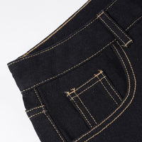 Retro Street Straight Low Waist Casual Jeans Women Arrival Basic Dark Blue Pants