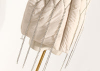 Handmade Rhinestone Quilted Sleeveless Cotton Waistcoat