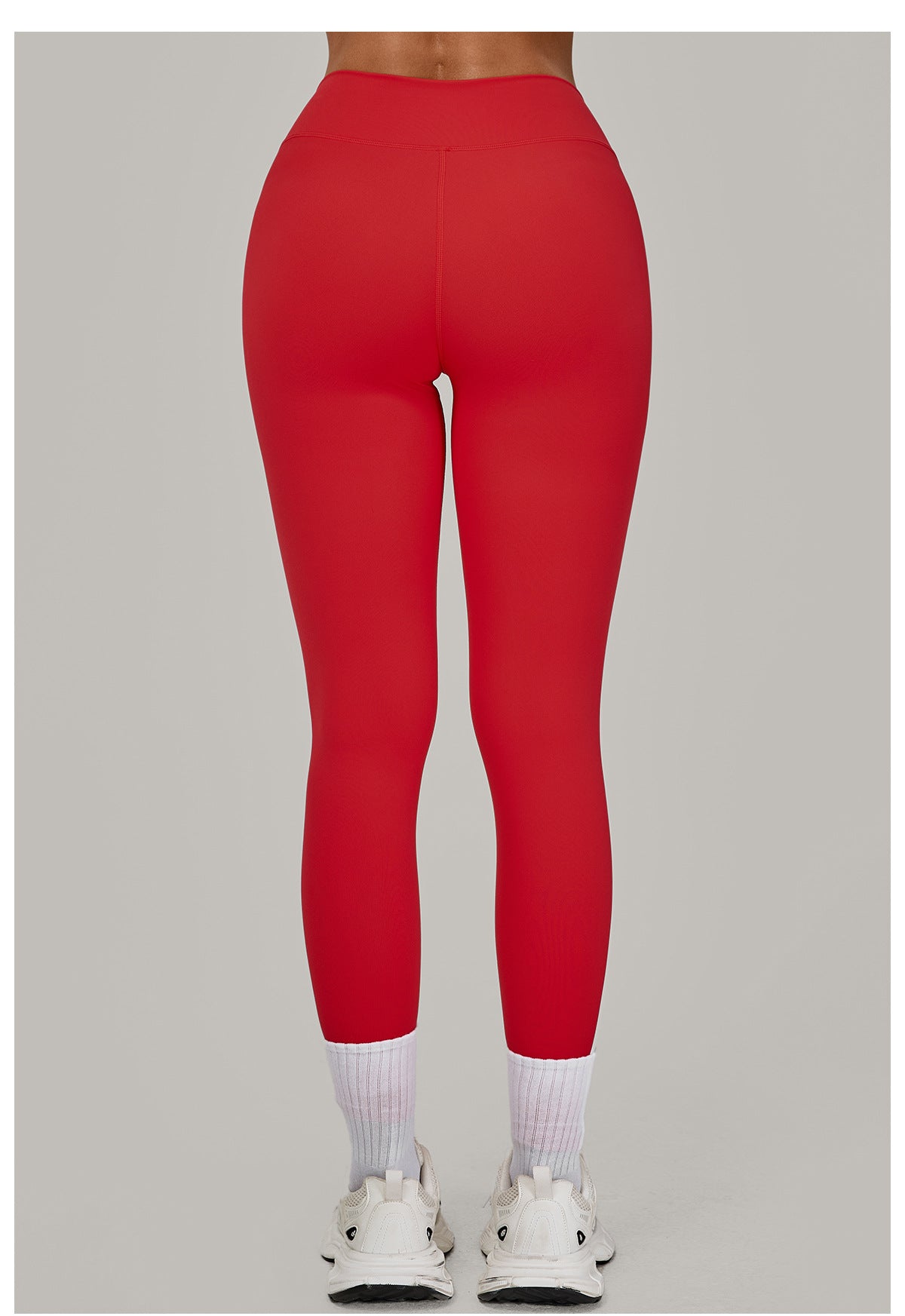 Color Contrast Patchwork Running Quick Drying Fitness Pants Breathable Outer Wear Tight Sports Pants High Waist Hip Lift Yoga Pants Women