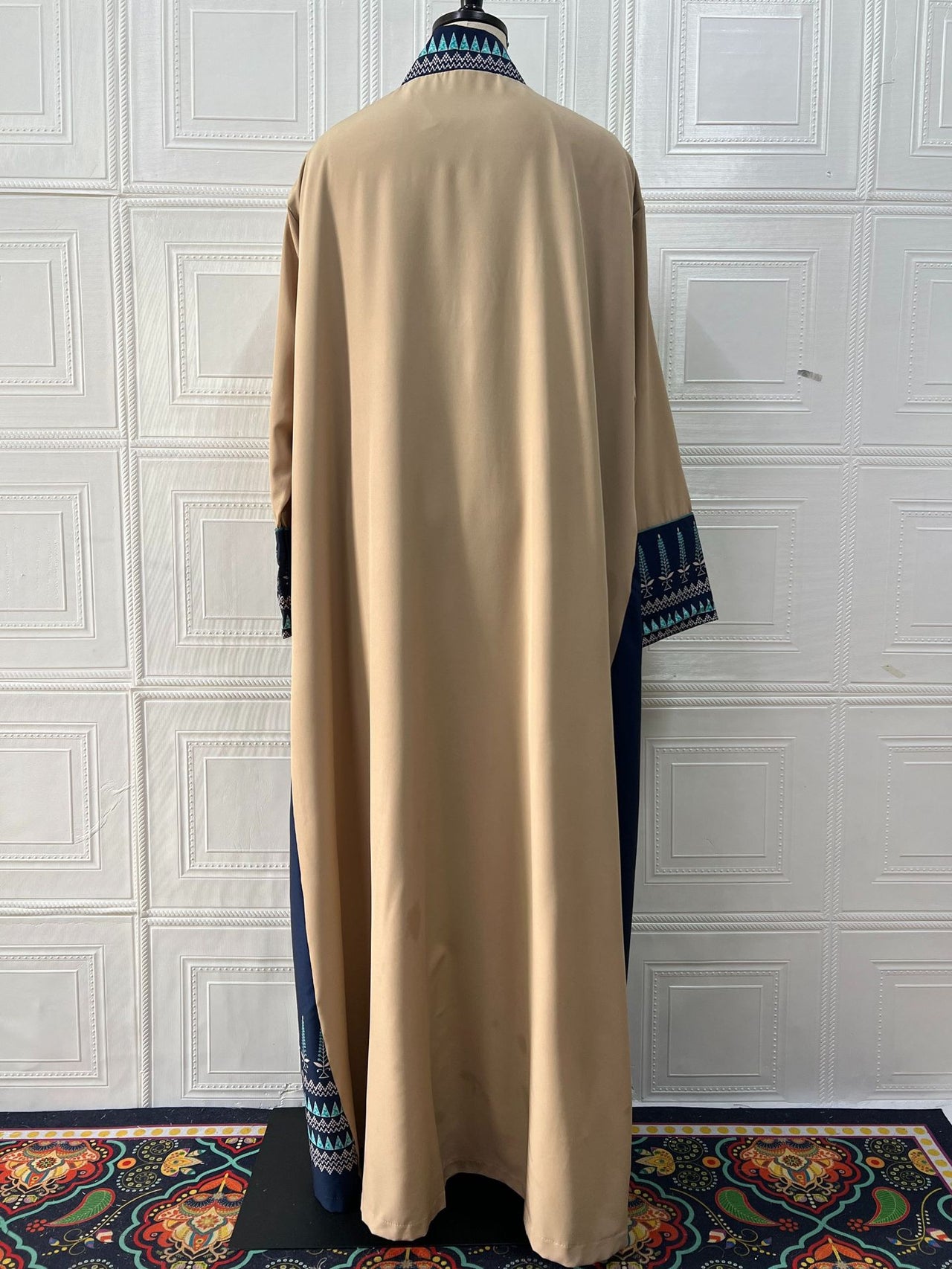 Designer Casual Mid-Length Abaya Kimono