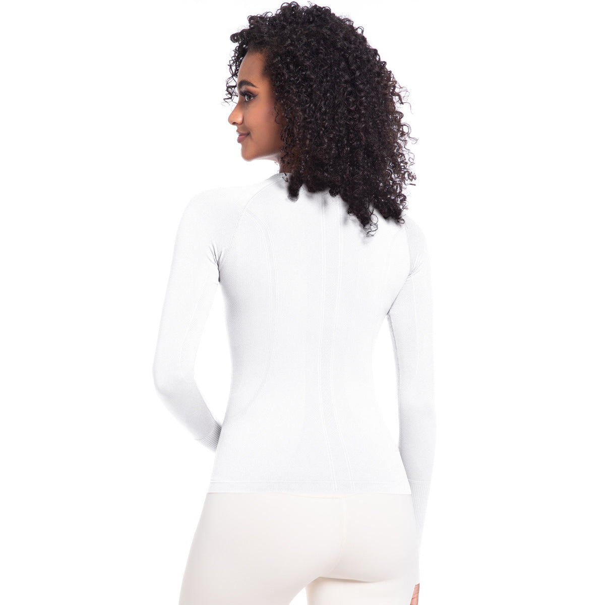 Women’s Long Sleeve Round Neck Fitness Yoga Running Top
