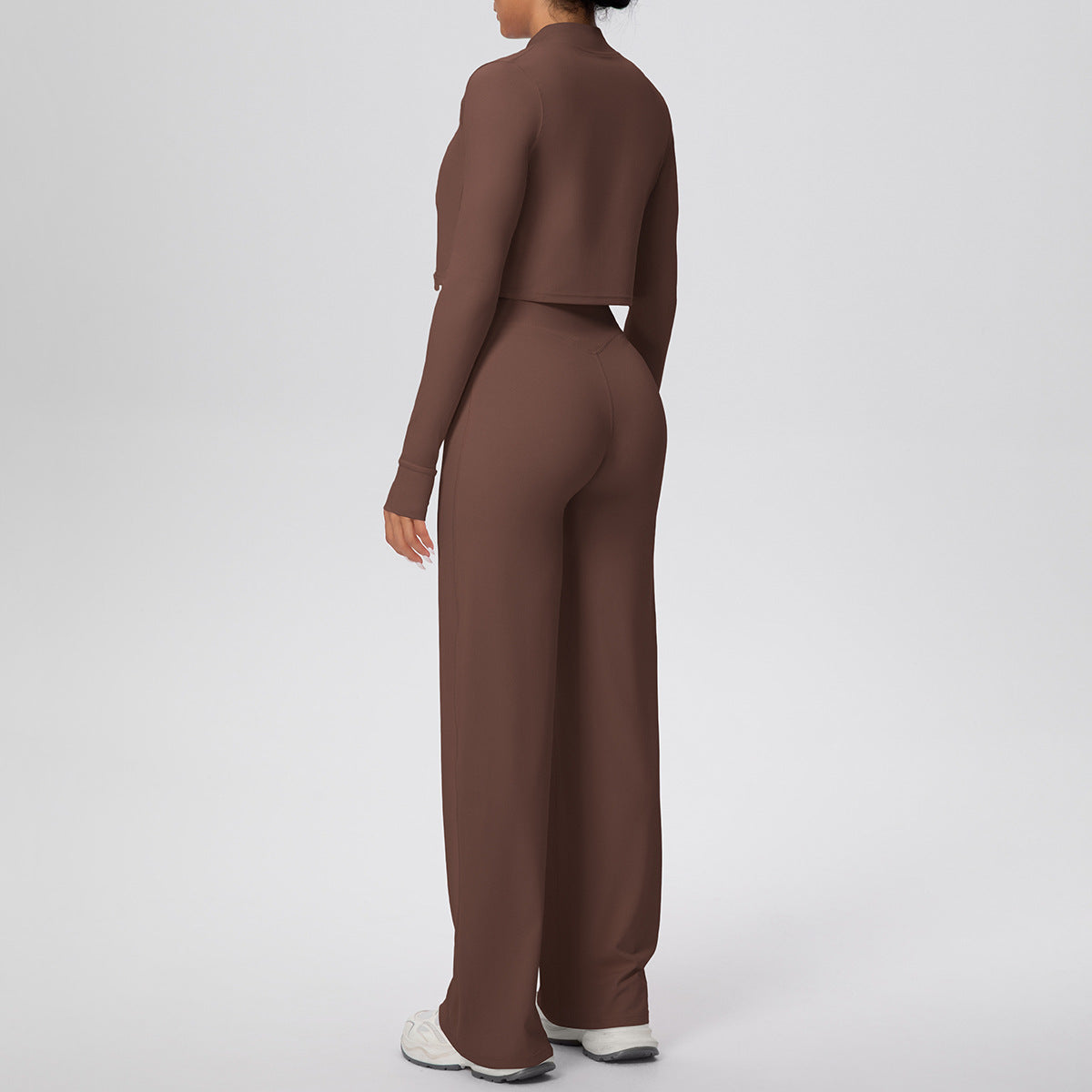 Women’s 3-Piece Sports Set | Zip Jacket, Halter Top & Pants