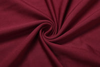 Elegant Pleated Waistline Slimming  V Neck Long Maxi Dress - Modestly Vogue 