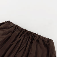 Women Clothing Autumn High Waist Loose Lace up Trousers All Matching Comfortable Casual Pants