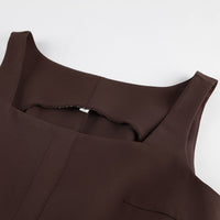 Layered Wide-Leg Pant Set - Modestly Vogue 