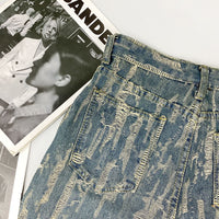 Retro High Street Tassel Skinny Jeans - Modestly Vogue 