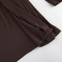 Elegant Ruched Twisted Maxi Bodycon Dress - Modestly Vogue 