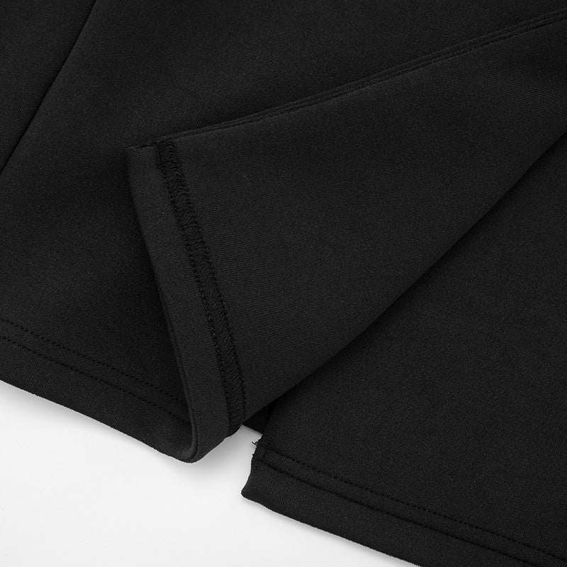 Women’s Autumn Solid Color Slim Fit Long Sleeve Dress