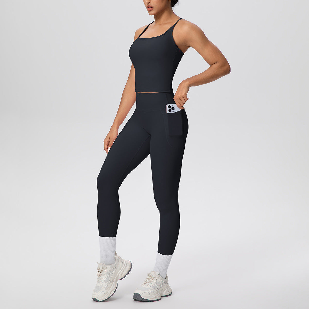Studio Sculpt Nude Feel Running & Yoga Set - Modestly Vogue 