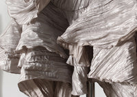 Pleated Floral Ruffled Dress – Asymmetric Retro Summer Style - Modestly Vogue 