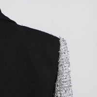 Tailored Draping Trendy Blazer Jacket - Modestly Vogue 