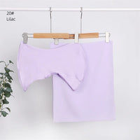 2pc/set Plain Chiffon Hijab Scarf With Stretchy Modal Cotton Turban - Modestly Vogue 