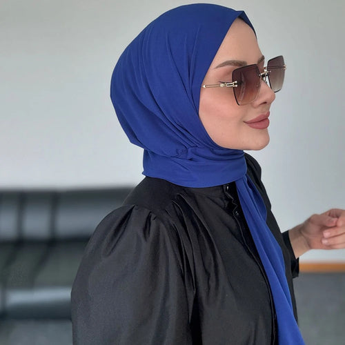Ready-To-Wear Fastener Instant Hijab – Full Coverage Muslim Scarf - Modestly Vogue 