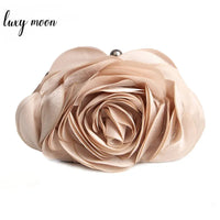 Flower Evening Bag | Bridal Small Purse for Parties & Events - Modestly Vogue 
