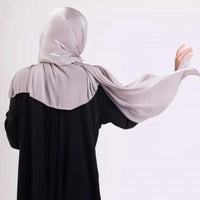Solid Color Silk Satin Hijab – Luxury Shimmer Scarf for Modest Style - Modestly Vogue 