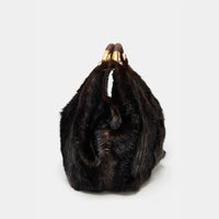 Stylish Fuzzy Fur Handbag | Large Fashionable Women's Bag - Modestly Vogue 