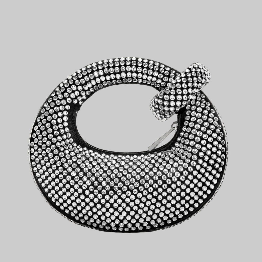 Crystal Mini Handbag for Special Occasions | Luxury Vegan Handbag - Modestly Vogue 