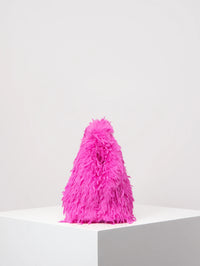 Fuzzy Fur Clutch Bag Purse - Modestly Vogue 