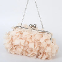 Flower Dinner Purse Designer Floral Chain Crossbody Bride Handbag - Modestly Vogue 