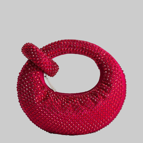 Crystal Mini Handbag for Special Occasions | Luxury Vegan Handbag - Modestly Vogue 