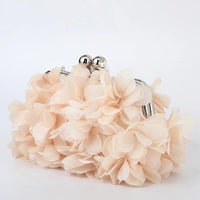 Flower Dinner Purse Designer Floral Chain Crossbody Bride Handbag - Modestly Vogue 