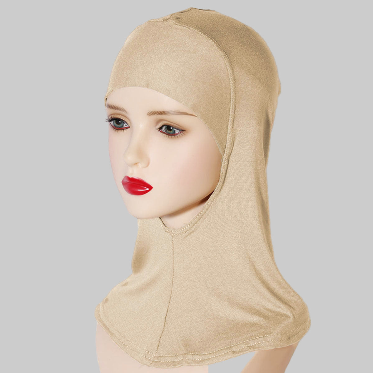 Multi-Color Breathable Neck High Elastic Base Sports Hijab