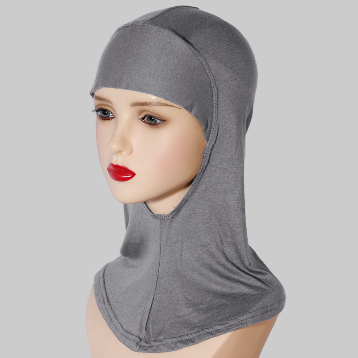 Multi-Color Breathable Neck High Elastic Base Sports Hijab