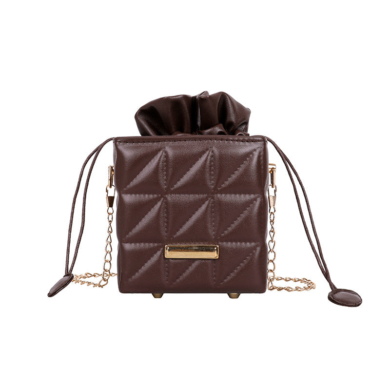 Fashion Messenger Chain Shoulder Bucket Bag