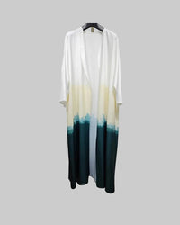Ramadan & Eid Tie-Dye Open Batwing Kimono Abaya – Dubai Summer Style - Modestly Vogue 
