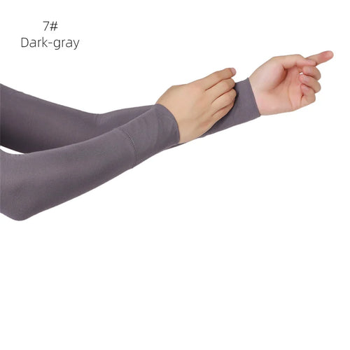 Neutral Arm Cover Oversleeves Muslim Hijab Sleeve for Women Modal Fabric