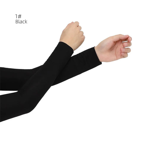 Neutral Arm Cover Oversleeves Muslim Hijab Sleeve for Women Modal Fabric