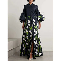Women Elegant Floral Printed Maxi Kimono – Stylish & Comfortable Lightweight - Modestly Vogue 