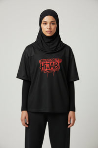 Limited Edition Unapologetic Hijabi Boxy football jersey