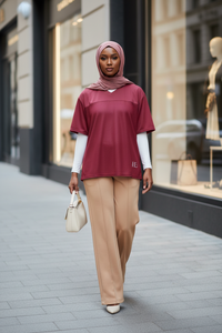 Bordeaux Hijabi Energy™ football jersey