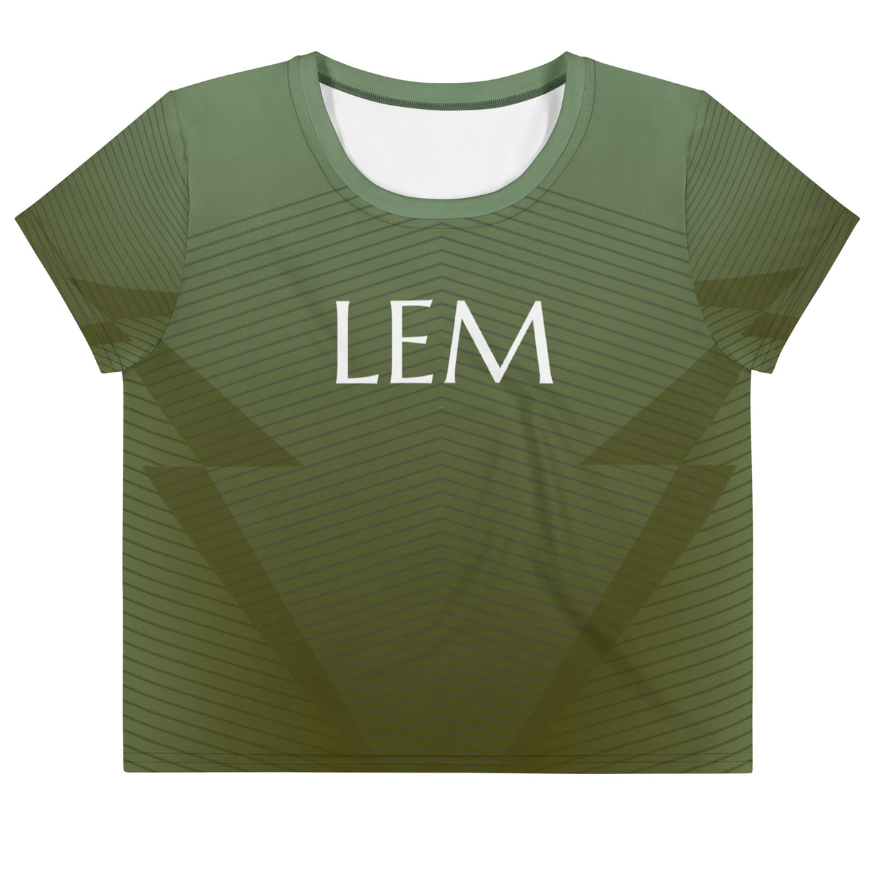 Grounded LEM Crop Tee - Modestly Vogue 
