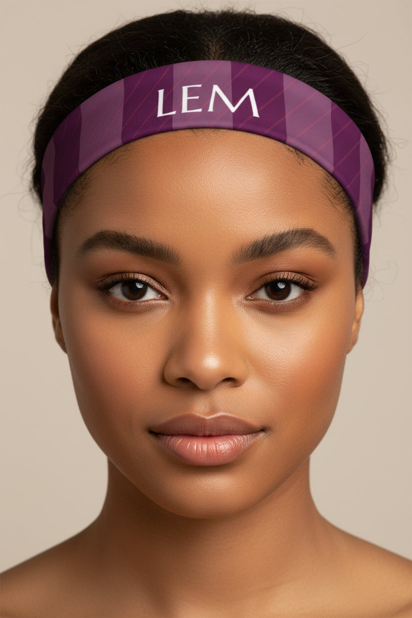 LEM Nocturne Monogram Headband