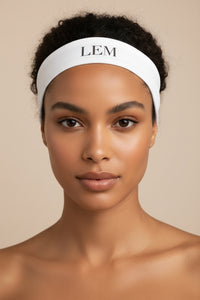 LEM White Headband