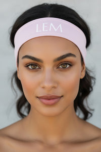 LEM Pink Lace Headband